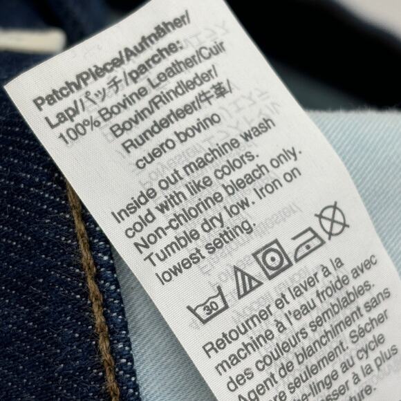 Madewell Blue Orland Wash Denim 9" Mid Rise Skinny Jeans - Picture 12 of 12